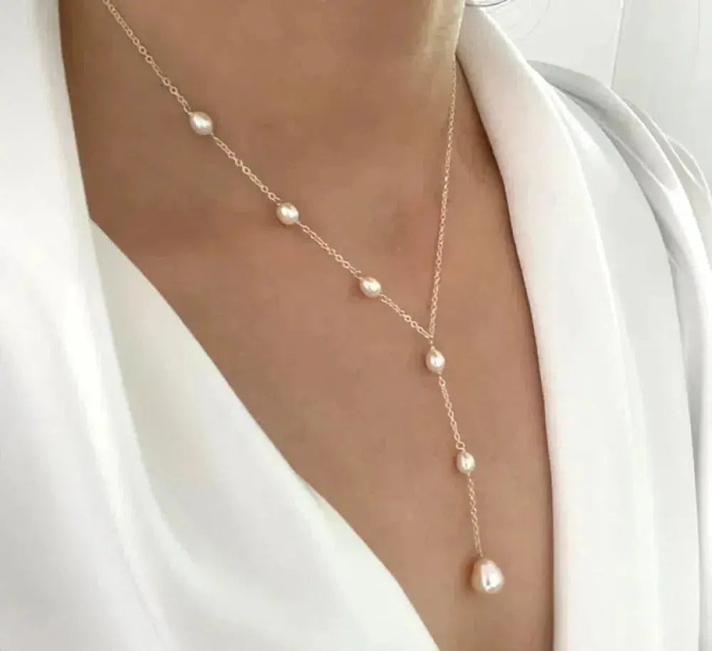 Collar de perlas vintage