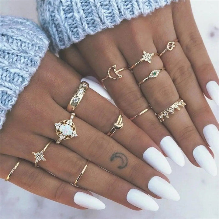 Pack único con 8 a 12 anillos