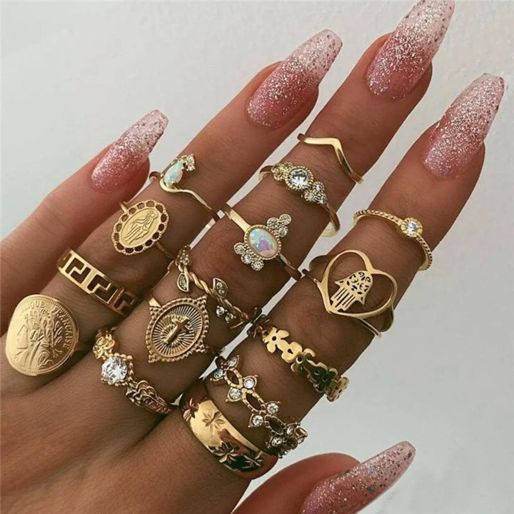 Paquete único con 8 a 12 anillos