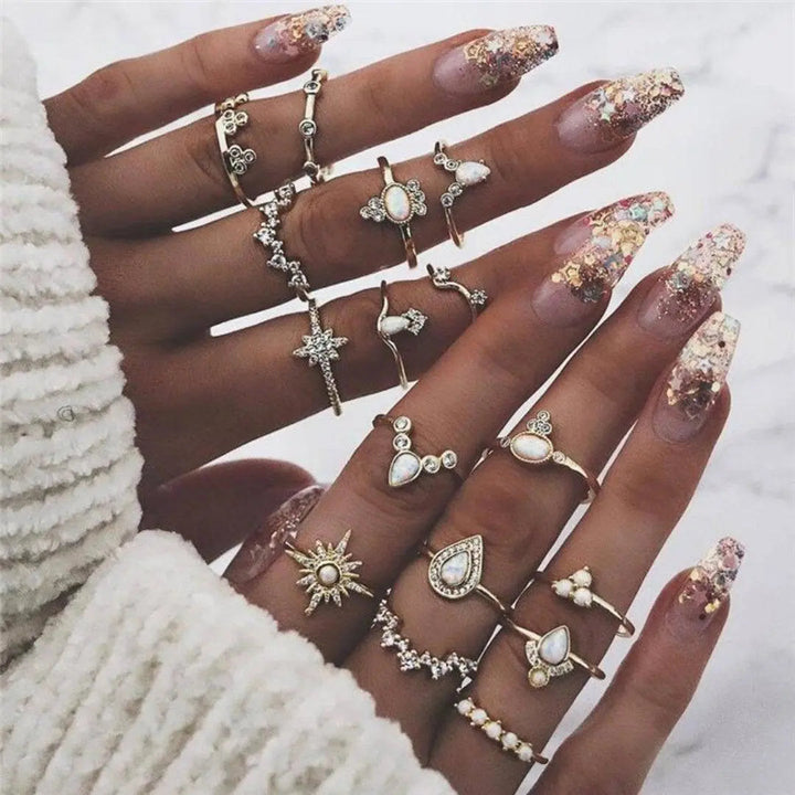Pack único con 8 a 12 anillos