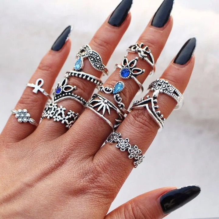Pack único con 8 a 12 anillos