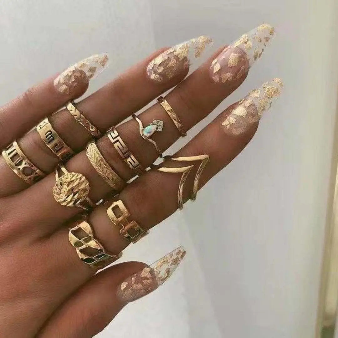 Pack único con 8 a 12 anillos