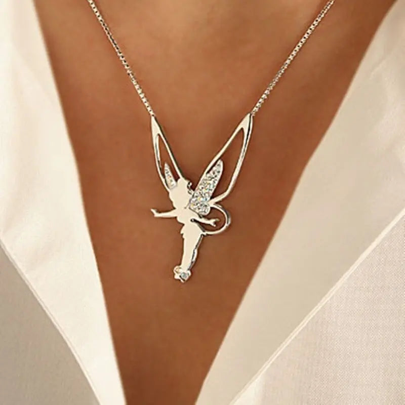 Collar de Hada en Oro y Plata