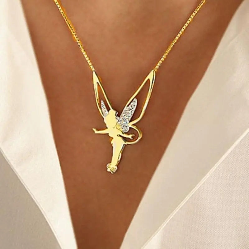 Collar de Hada en Oro y Plata