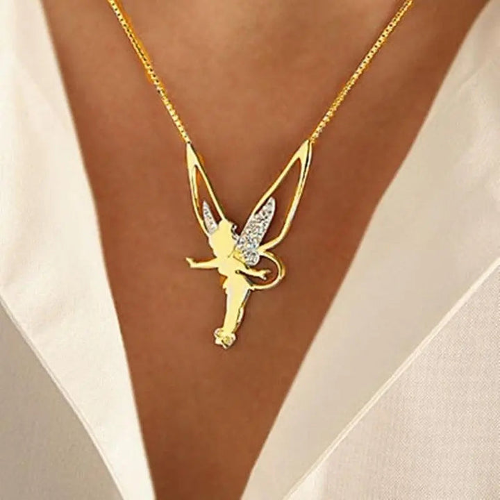Collar de Hada en Oro y Plata