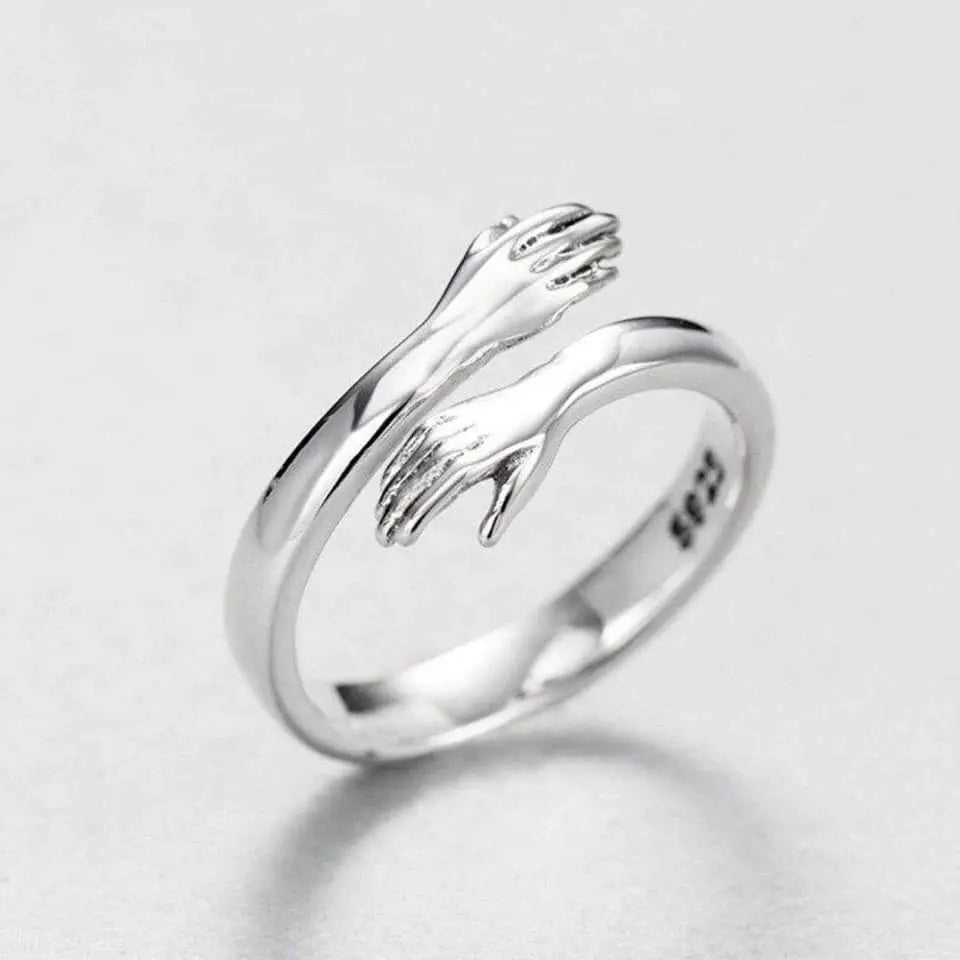 Anillo ajustable de plata