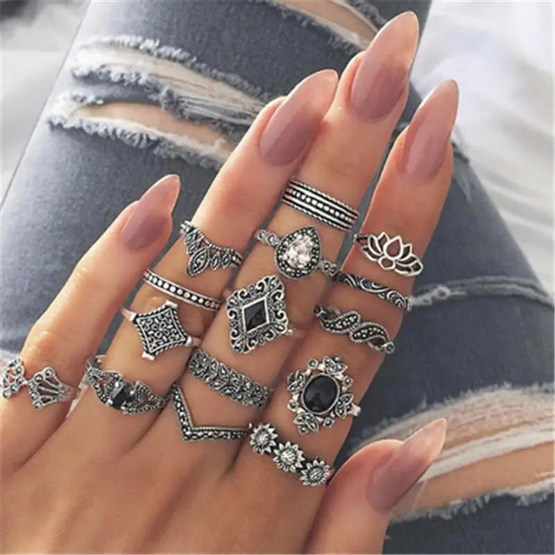 Pack único con 8 a 12 anillos