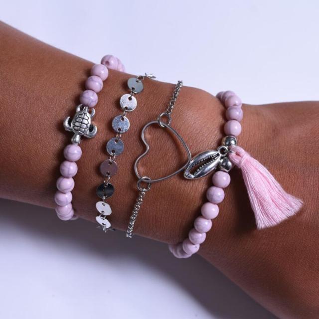 Conjunto Exclusivo de 5 Pulseras Premium Únicas