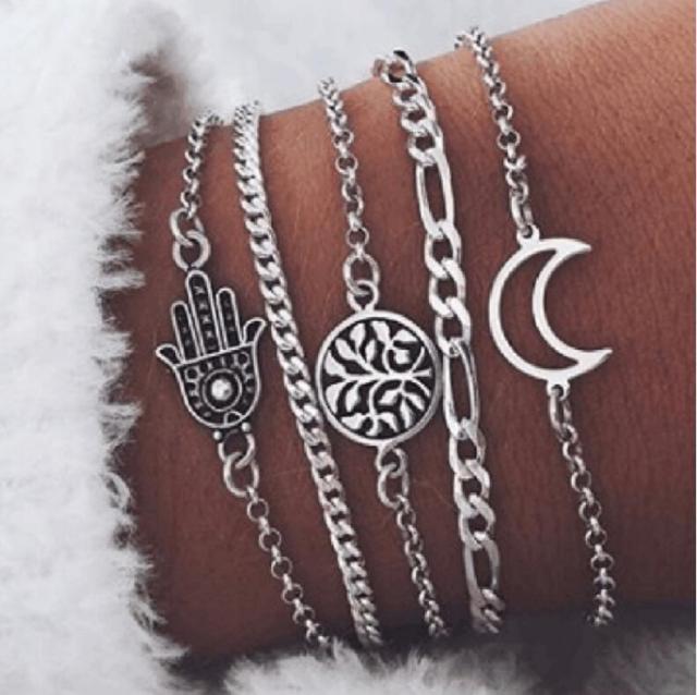 Conjunto Exclusivo de 5 Pulseras Premium Únicas