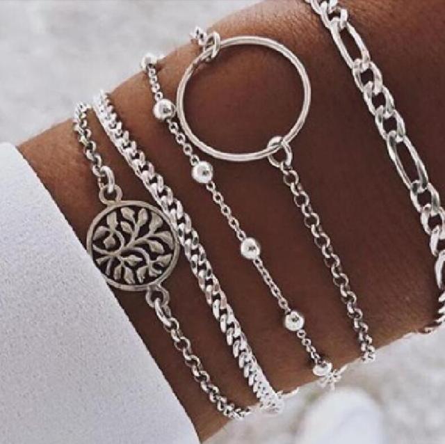 Conjunto Exclusivo de 5 Pulseras Premium Únicas
