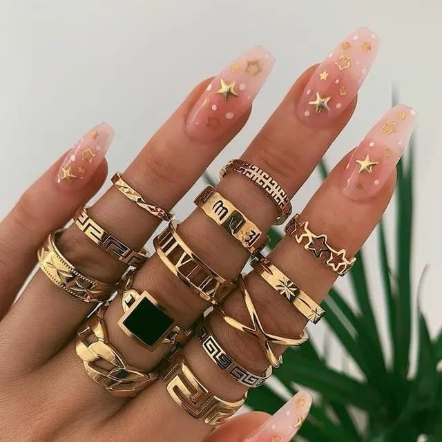 Pack único con 8 a 12 anillos